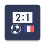 live scores for ligue 1 france android application logo